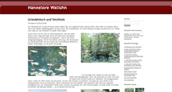 Desktop Screenshot of hannelore.walluhn.de